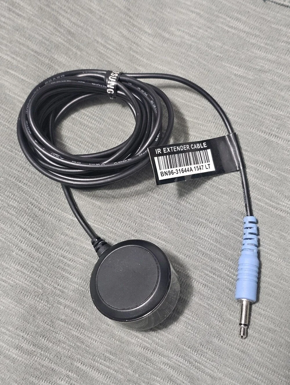 Samsung IR Extender with Black Receiver and Light Blue 3.5mm Plug New